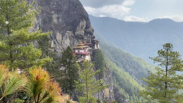 Tiger Nest Temple in Paro, Bhutan.