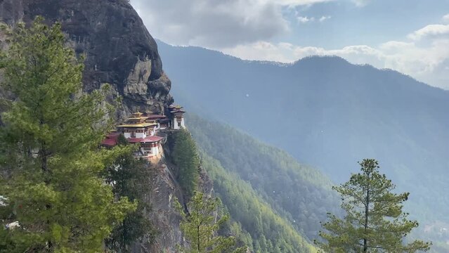 Tiger Nest Temple in Paro, Bhutan.