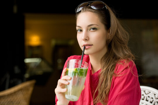 Cool water refreshment.