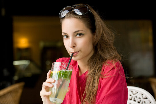 Cool water refreshment.