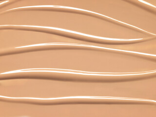 Makeup Liquid foundation composition background. BB CC Cream Concealer texture. Cosmetic product...