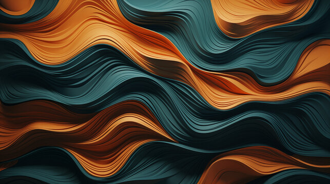 Abstract digital wallpaper background inspired by nature, with organic shapes and natural textures