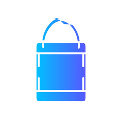 shopping bag gradient icon