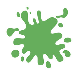 Color Paint Splash Vector Illustration 