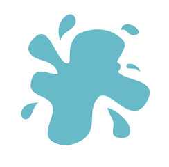 Color Paint Splash Vector Illustration 