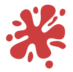 Color Paint Splash Vector Illustration 