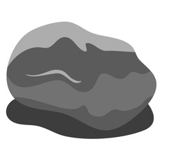 Stone Cartoon Vector Illustration 