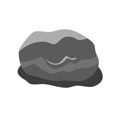 Stone Cartoon Vector Illustration 