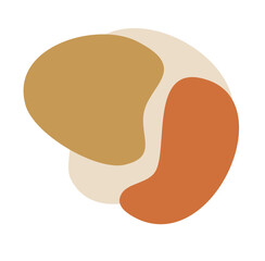 Organic Shape  Scandinavian Vector design 