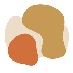 Organic Shape  Scandinavian Vector design 