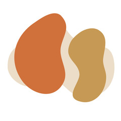 Organic Shape  Scandinavian Vector design 