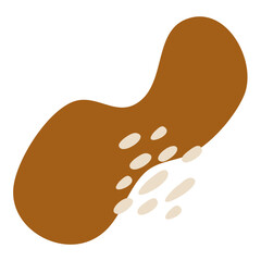 Organic Shape Element Vector Design 