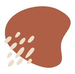 Organic Shape Element Vector Design 