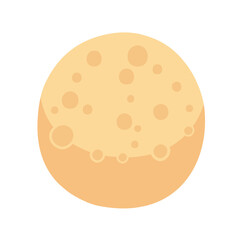Moon Vector Illustration 