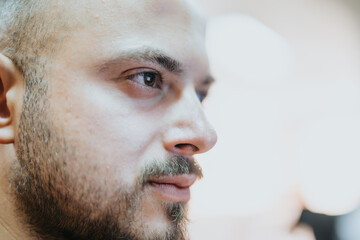 Business team analyzes budget, plans sales strategy, and discusses project costs in a downtown coffee bar. Innovation drives small business towards achievements.