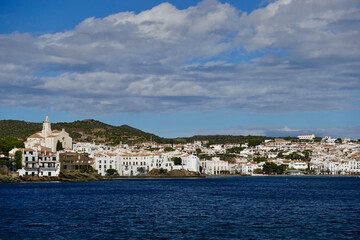 view of the town