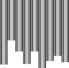 barcode or vertical striped art 