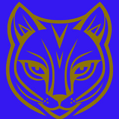 background with a wolf