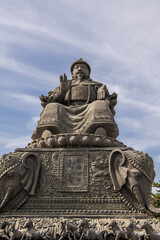 Obraz premium Khan Alatan sculpture in the Dazhao Lamasery, Hohhot city, Inner Mongolia, China