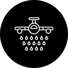 Firefighter Plane Icon
