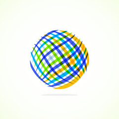 Abstract circle logo - minimalist emblem, timeless and universal shape of circle. Unique logo represent range of brands and concepts, encapsulating simplicity and creativity in single, iconic image