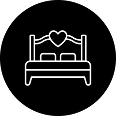 Double Bed Icon