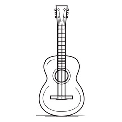 guitar coloring pages