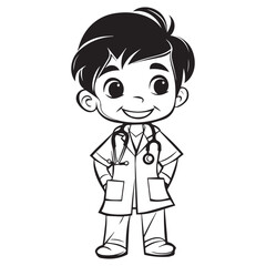 little doctor coloring pages