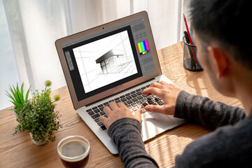 Architectural design modish software application for architect business and professional designer