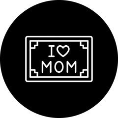 I Love Mom Icon
