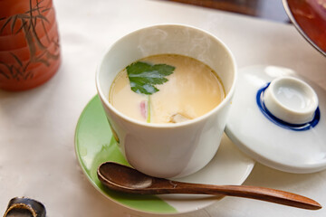 美味しそうな茶碗蒸し