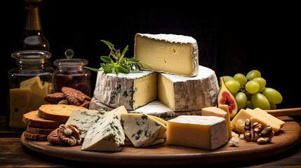Assortment of French Cheeses