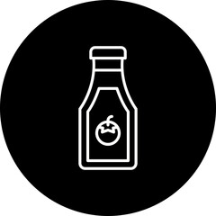 Ketchup Bottle Icon