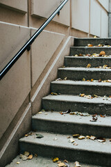 staircase in the building