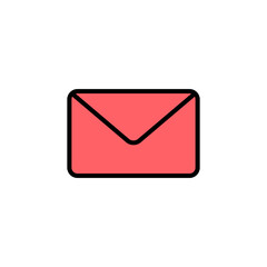 Mail icon set illustration. email sign and symbol. E-mail icon. Envelope icon