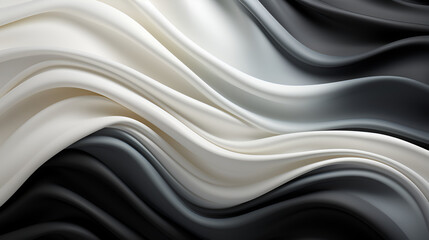 Abstract black and white gradient - obrazy, fototapety, plakaty