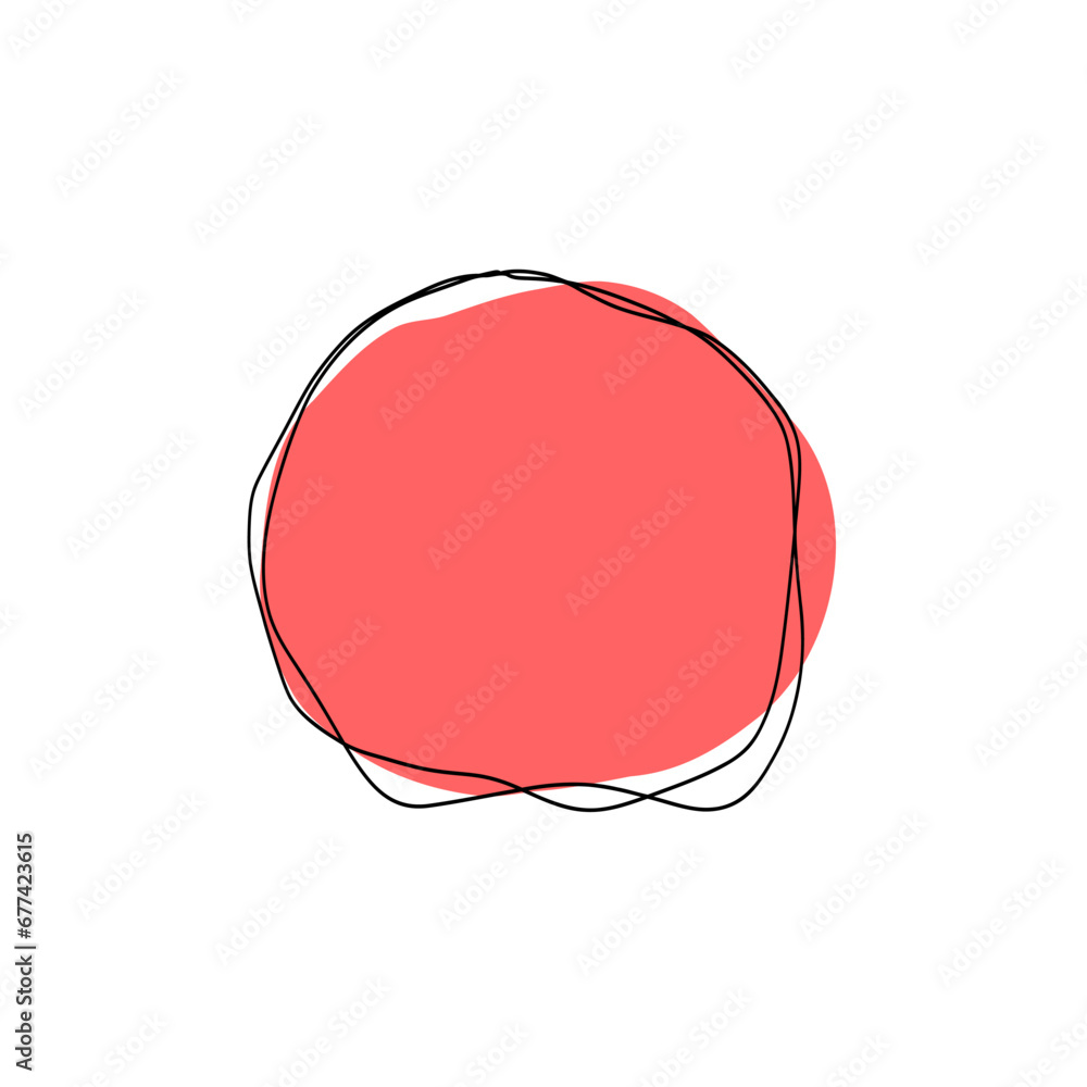 Poster colored vector abstract blobs gradient
