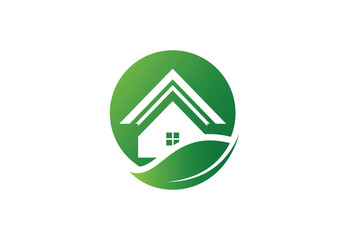 Real estate House building logo design, Vector design concept