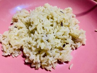 rice and vegetables