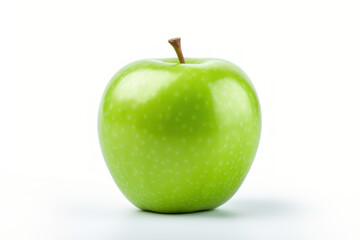 Green apple isolated on white background