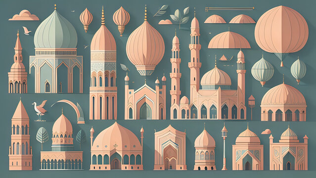 pattern with church