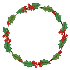 holly, leaf, nature, illustration, plant, design, vector, winter, isolated, holiday, decoration, branch, tree, background, green, art, icon, vintage, xmas, berry, floral, graphic, element, drawing