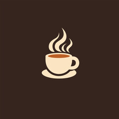 coffee vector icon illustration on a white background