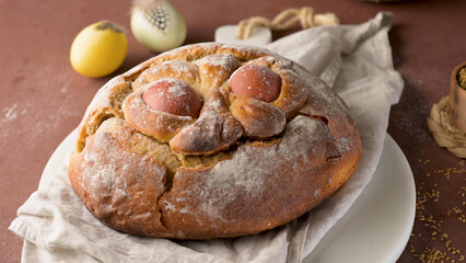 Easter folar with egg