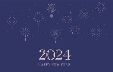 firework background for celebration,congratulation.Editable vector illustration for graphic design