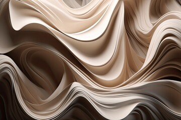 Abstract background with flowing liquid shape. 3D fluid graphic element