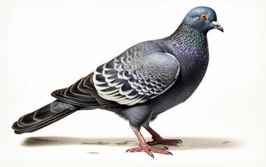 Obraz premium Pigeon bird realistic photography