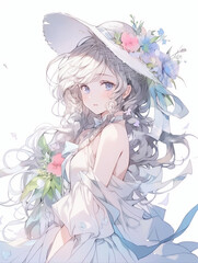 アニメの女性キャラクター