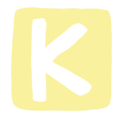 lettering pastel color