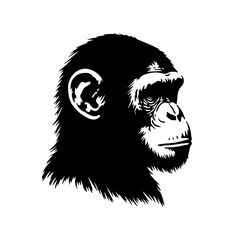 Chimp Vector Logo Art